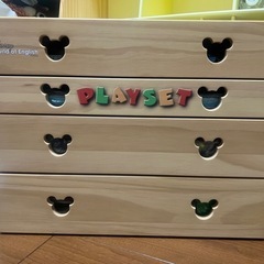 【未使用】ディズニー英語システム、DWE、プレイセット、お道具箱