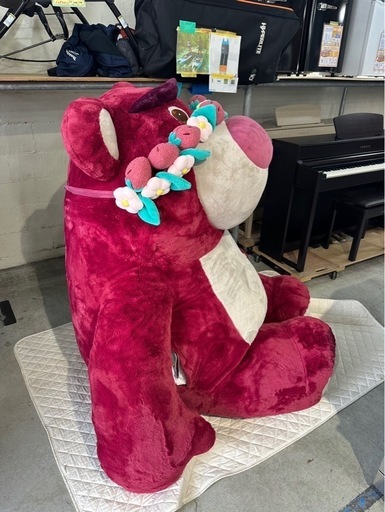 【ディズニー ぬいぐるみ】全長約160cm【ロッツォ】【トイストーリー】【管理番号10912】