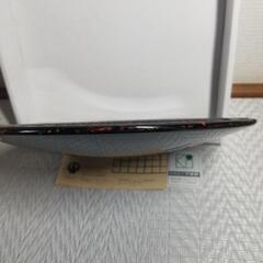 【未使用】津軽塗り　菓子器　24㌢の画像