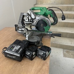 ハイコーキ スライドマルノコ&36Vバッテリー2個