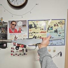 美品　スーパーカブ　ハンドル　の画像