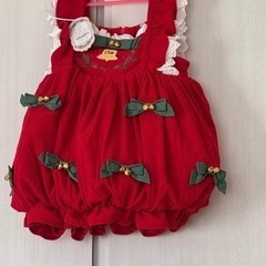 クリスマスのワンピースの画像