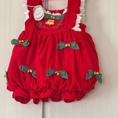 クリスマスのワンピースの画像