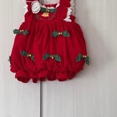 クリスマスのワンピースの画像