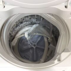 JT9909【SHARP/シャープ 5.5㎏洗濯機】2022年製 ES-GE5G-E 家電 洗濯 簡易乾燥付の画像