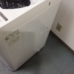 JT9909【SHARP/シャープ 5.5㎏洗濯機】2022年製 ES-GE5G-E 家電 洗濯 簡易乾燥付の画像