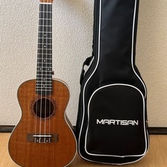 Martisan コンサート ウクレレ NUK-23M チューナ...