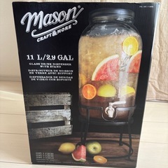 Mason craft&moreガラスドリンクサーバー