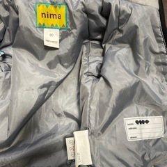 nima ウィンタースポーツウェア 90サイズの画像