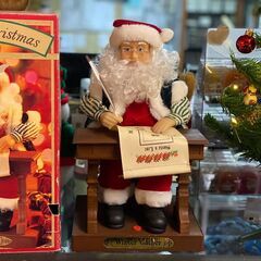 クリスマス雑貨　イルミネーション　サンタ　リース　オーナメントの画像