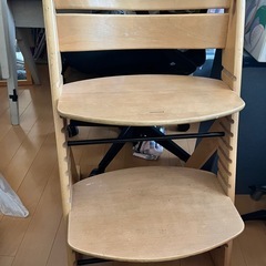 ベビーチェア　木製　ウッドの画像