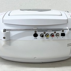 【中古品】【ジャンク品】TOSHIBA 東芝 DVD/CDラジオカセットレコーダー TY-DK100 2010年製 ホワイト 生活家電の画像