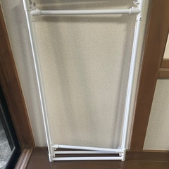 ランドリースタンド 室内 物干し 折りたたみ コンパクトの画像