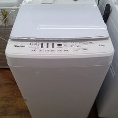 ★ジモティ割あり★ Hisense 洗濯機 5.5kg 18年製 動作確認／クリーニング済み MT3154