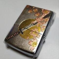 zippo♥(ジッポーライター)♥和板 刀♥刃 やいば　和柄ジッポーの画像