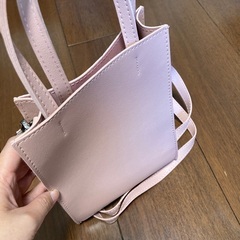 ショルダーバッグ　ピンク　未使用の画像