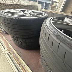 ミニクーパーr55タイヤホイール18インチ の画像