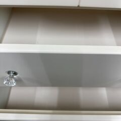 ジモティ来店特価!!　チェスト　ナフコ　ホワイト　　J-1255の画像