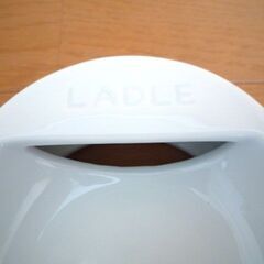 【未使用】陶器製　おたまスタンド（おたま置き）＆まな板スタンド　セットの画像