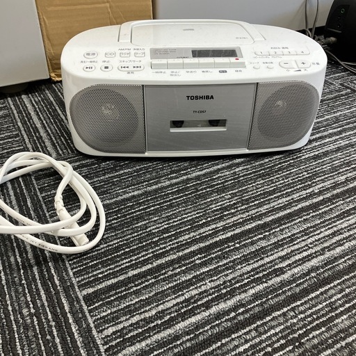 TOSHIBA カセットCDラジカセ
