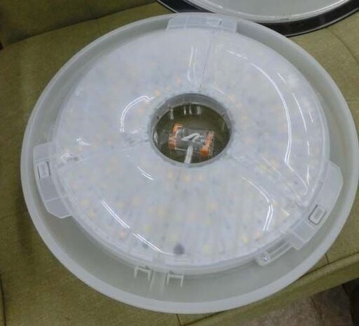 LEDシーリングライト ～12畳 調光リモコン付き ウッドフレーム 2021年製 アイリスオーヤマ エコハイルクス CEA-2012D