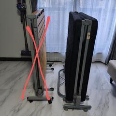 マットレス折りたたみベッドの画像