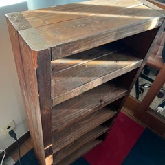 ウッドシェルフ / 棚の画像