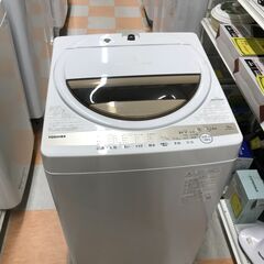 洗濯機 6.0kg トウシバ 東芝 AW-6GM1 2022年製 W(幅)58.0cm×