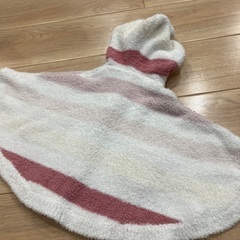 ジェラートピケ　ポンチョ　ベビーサイズ80-90の画像