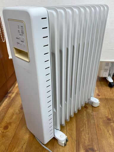 ★オイルヒーター　4〜10畳　無印良品　MU-11E2TK