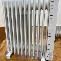 ★オイルヒーター　4〜10畳　無印良品　MU-11E2TK　の画像