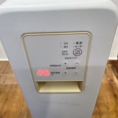 ★オイルヒーター　4〜10畳　無印良品　MU-11E2TK　の画像