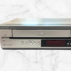 シャープ❤ビデオ一体型DVDレコーダー DV-RW60 ビデオデッキ　ジャンクの画像