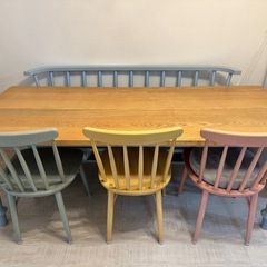 値下げ　6人がけ ダイニングセット 