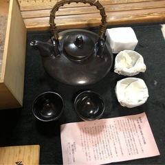薩摩焼 土瓶 千代香 酒器 
錦江陶芸 新品未使用の画像