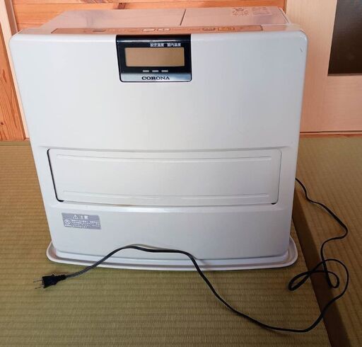 【お取引頂く方決定しました】コロナ　石油ファンヒーター　FH-EX4612BY　よごれま栓　 木造12畳 コンクリート17畳　タンク容量7.2L　訳あり