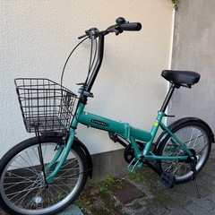 折りたたみ自転車20inch6段変速の画像