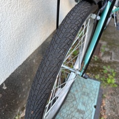 折りたたみ自転車20inch6段変速の画像