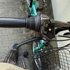 折りたたみ自転車20inch6段変速の画像