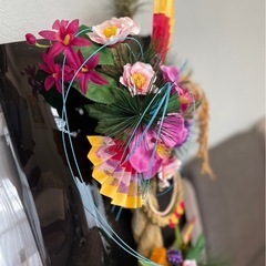 お正月飾り　しめ縄の画像