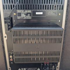 【KENWOOD】CDカセットMDコンポ スピーカー付 ケンウッドの画像