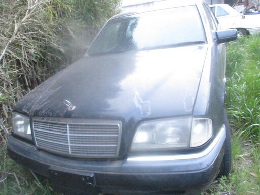 MB-2002-Cクラス左ハンドル50000キロ台実走行書類あり