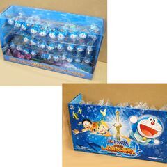 映画ドラえもん 30周年記念コンプリートBOX フィギュア2体欠品 ケース一部割れあり スイスイ！人魚ドラ 入場者プレゼント 人魚大海戦 札幌市 清田区 平岡の画像