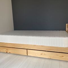 無印良品 シングルベッド3点セット（ベッドフレーム・マットレス