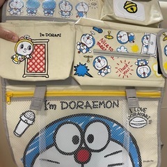 ドラえもんシートバックポケット　車内小物入れの画像