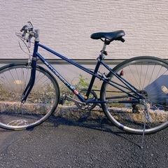 受取手確定　クロスバイク中古　a.n.design works ブルー