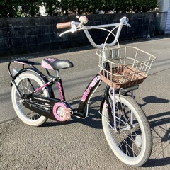 お取引感謝【交換可】１８インチ・子供車・補助輪無し・中古