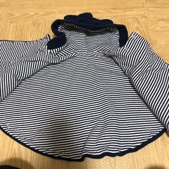 ポンチョ　コート　リバーシブルの画像