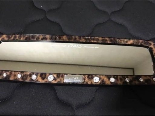 D.A.D LUXミラー レオパードファー