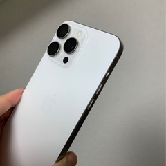 iPhone 15 promax ホワイトチタニウム256GB